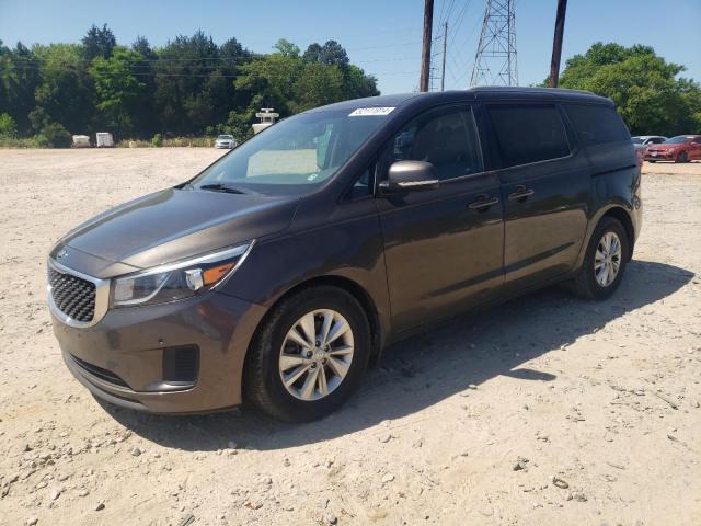 Lot #2503142709 2017 KIA SEDONA LX salvage car