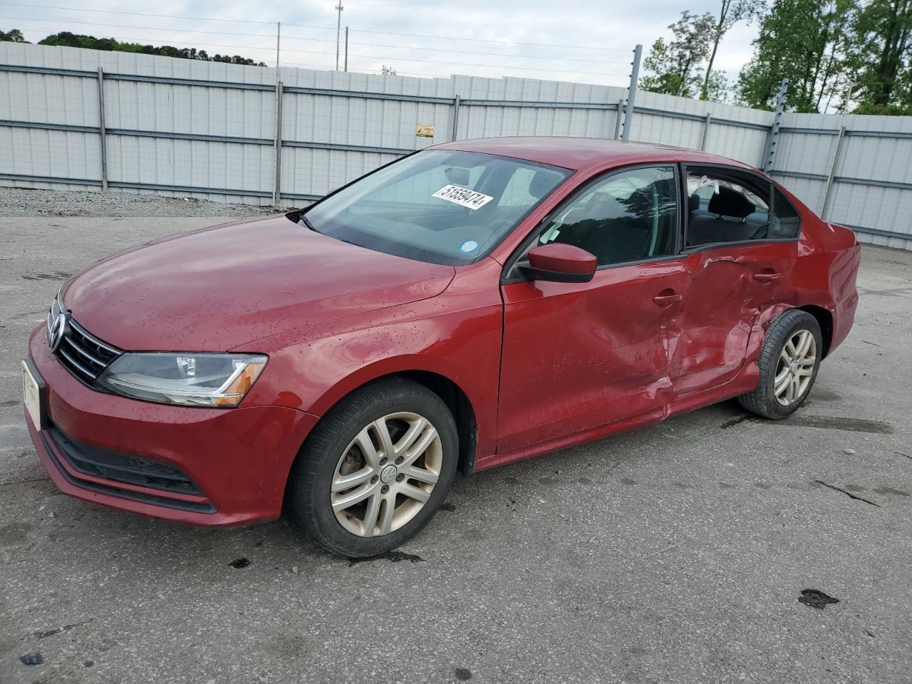 3VW2B7AJ6JM239633 2018 Volkswagen Jetta S