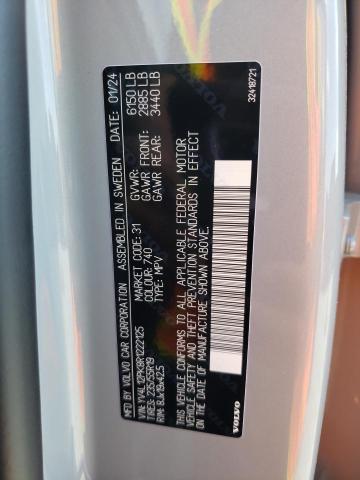 2024 VOLVO XC90 CORE YV4L12PK8R1222125