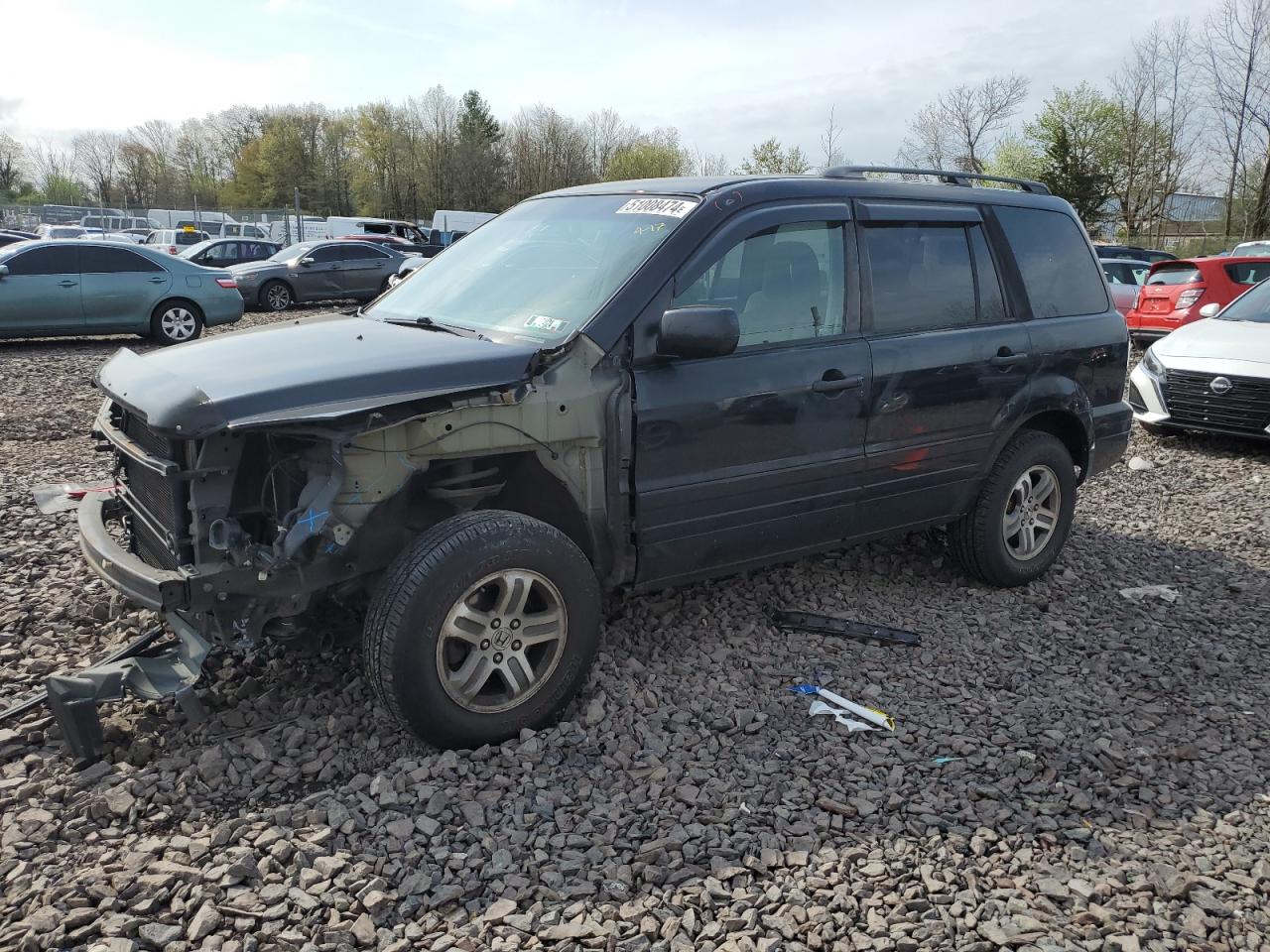 2HKYF18454H573564 2004 Honda Pilot Ex