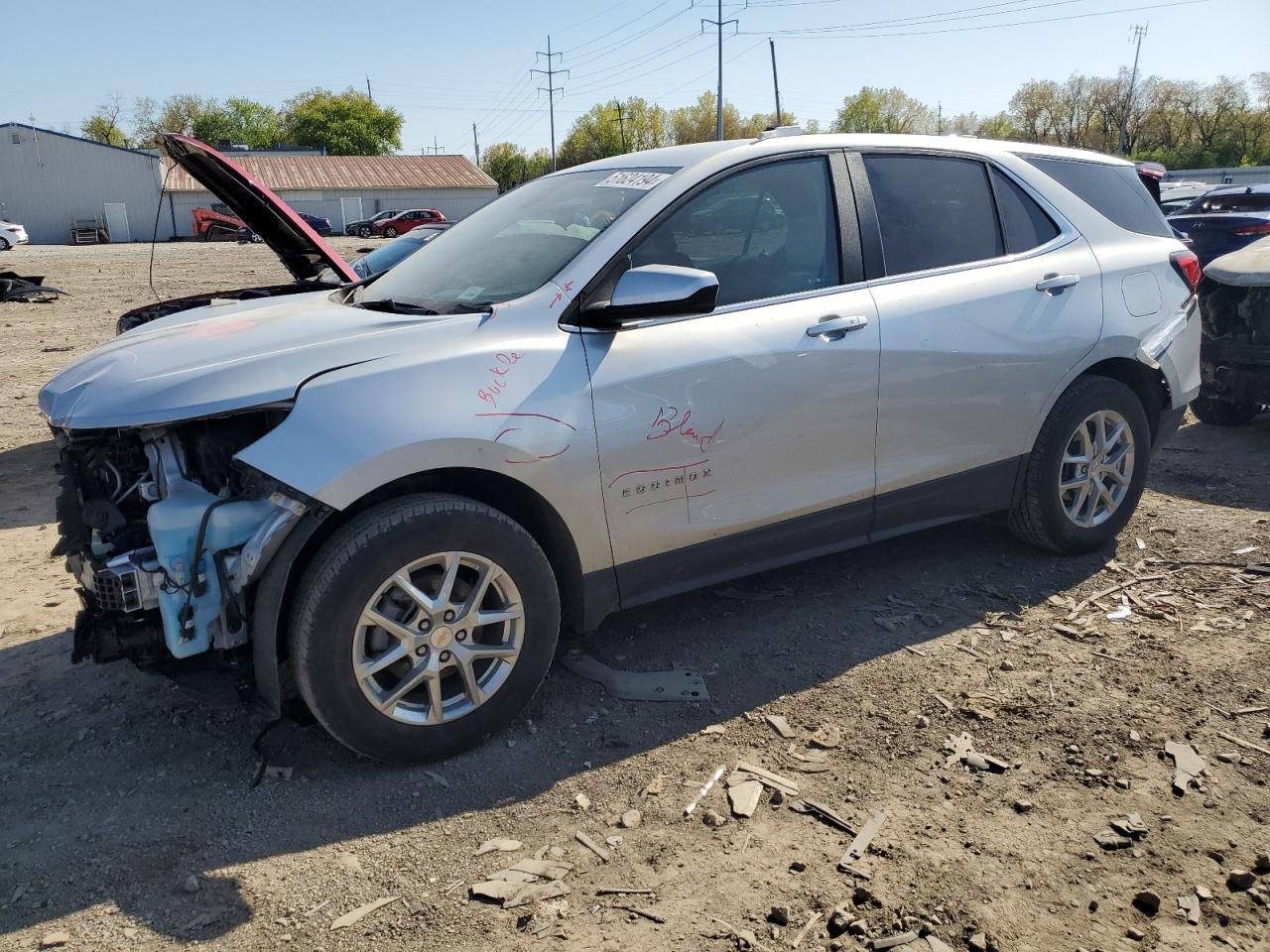 3GNAXTEV5NL139337 CHEVROLET EQUINOX LT 2022