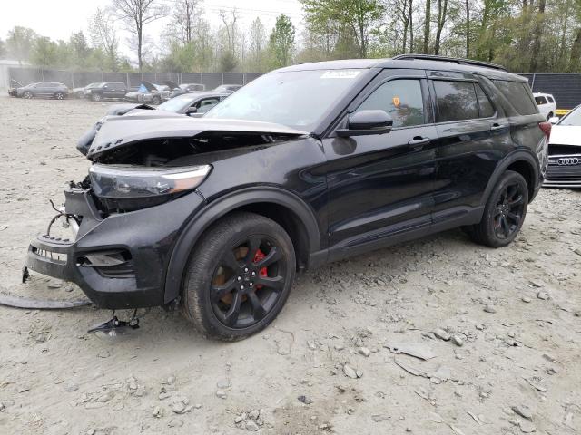 Lot #2486850414 2021 FORD EXPLORER S salvage car