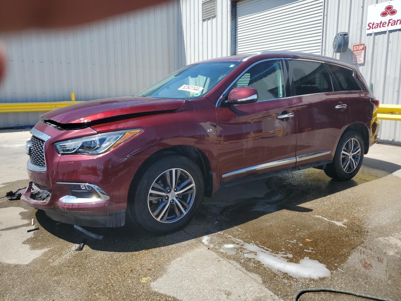 5N1DL0MN5KC556025 2019 Infiniti Qx60 Luxe