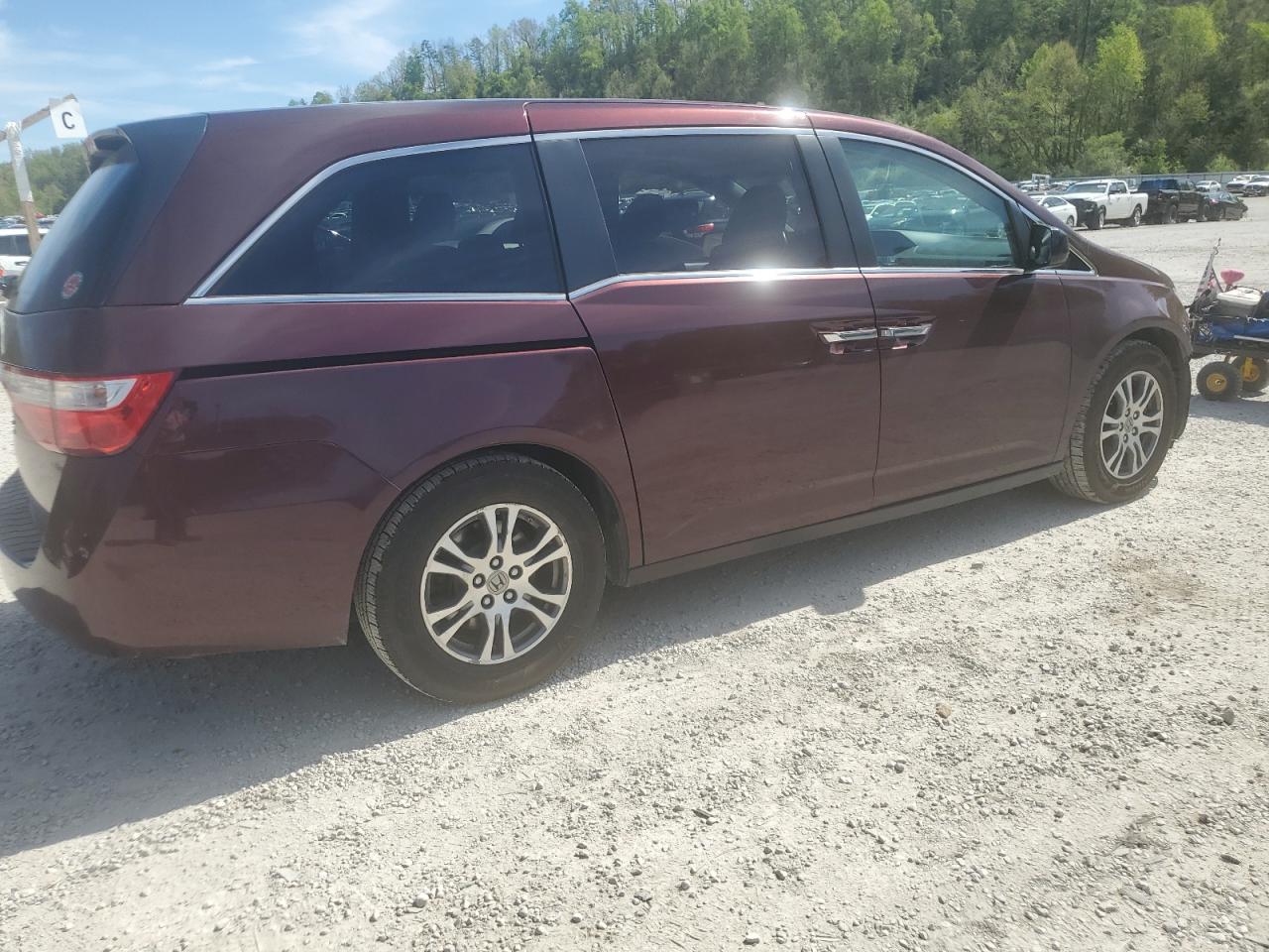 5FNRL5H60CB122304 2012 Honda Odyssey Exl