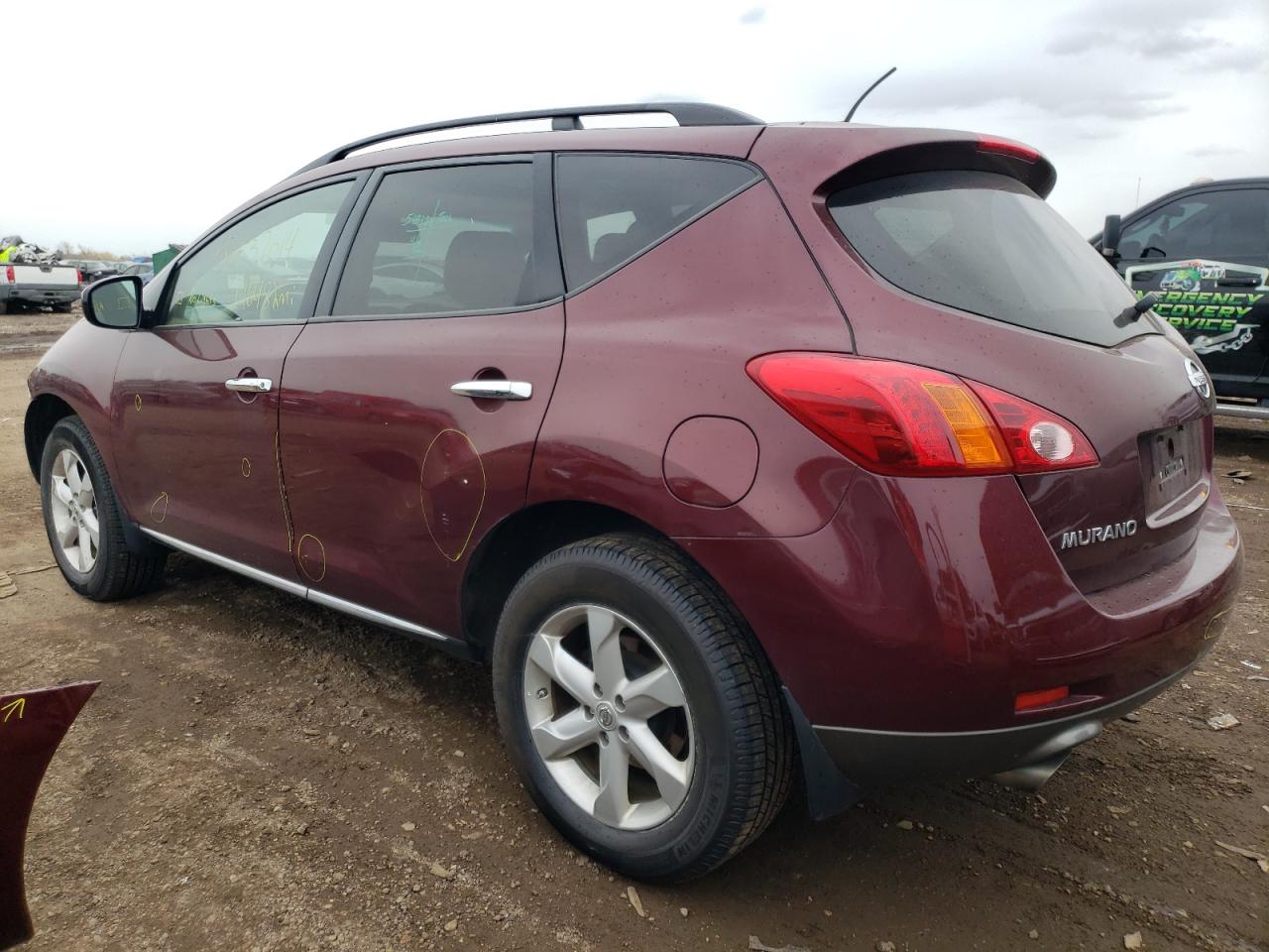 JN8AZ18W79W135077 2009 Nissan Murano S