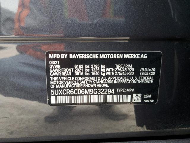 5UXCR6C06M9G32294 BMW X5 XDRIVE4 13