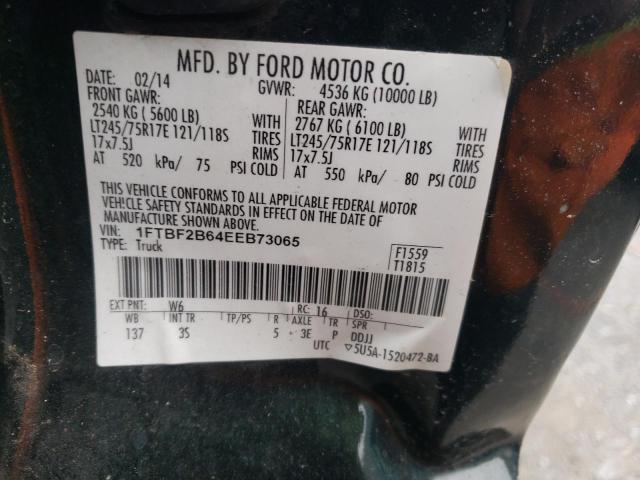2014 Ford F250 Super Duty VIN: 1FTBF2B64EEB73065 Lot: 51298674
