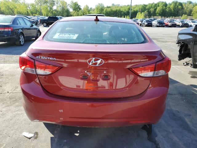  HYUNDAI ELANTRA 2012 Червоний