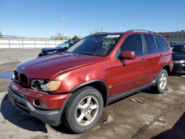 Lot #2459900081 2003 BMW X5 3.0I salvage car