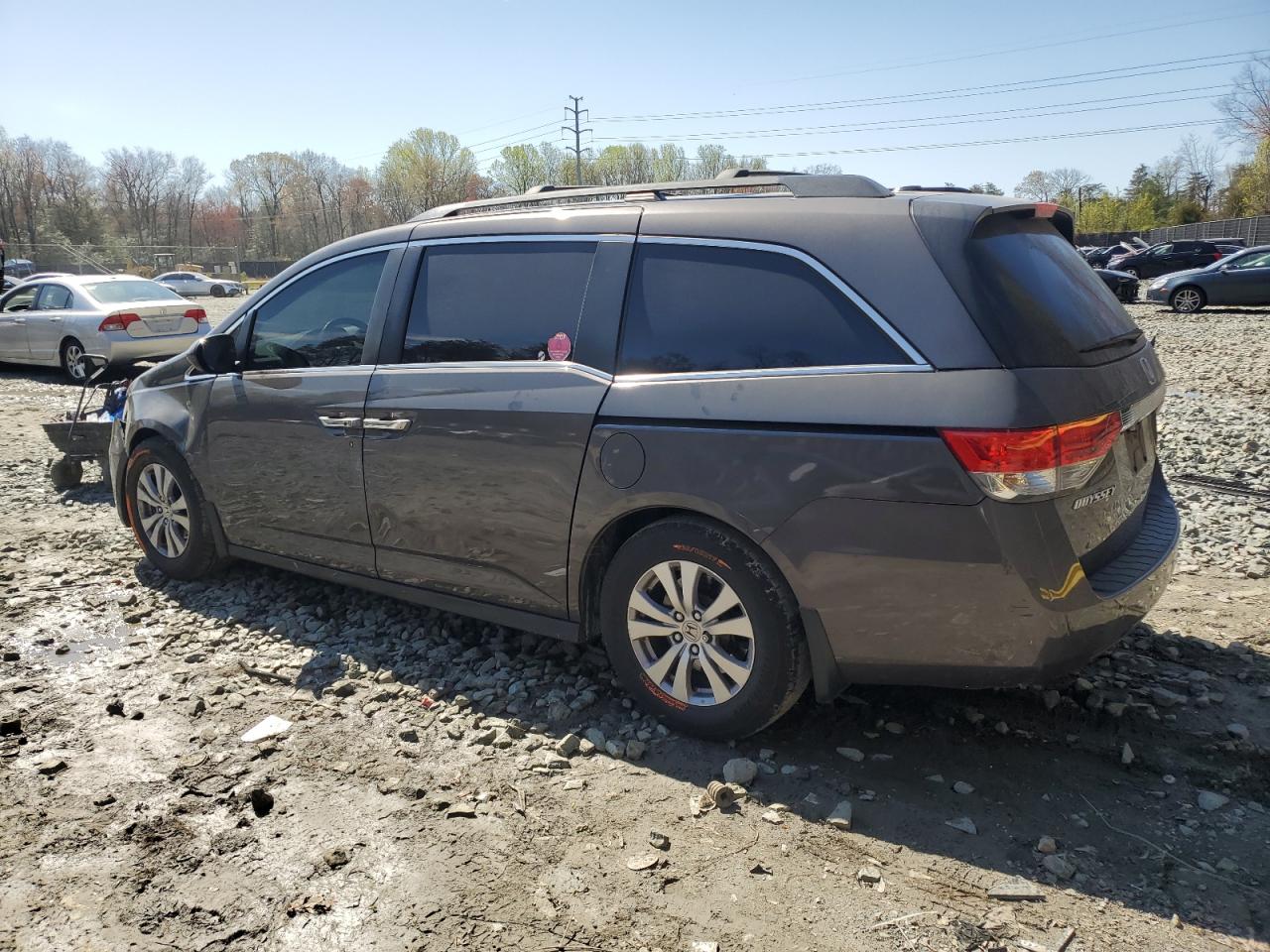 5FNRL5H61GB081767 2016 Honda Odyssey Exl