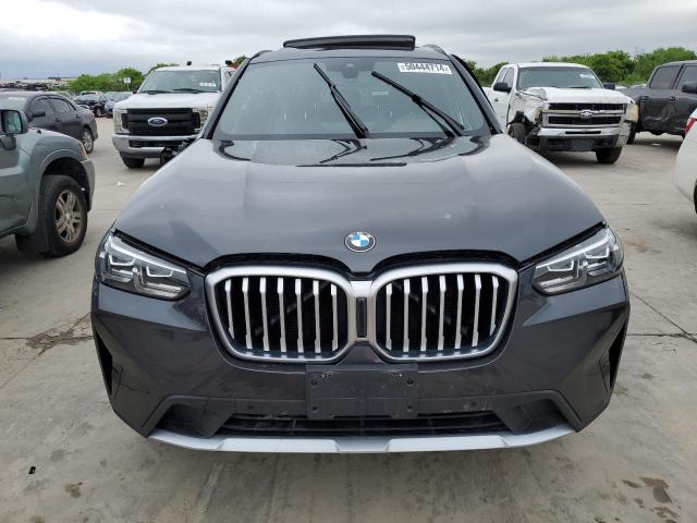 2022 BMW X3 Sdrive30I VIN: 5UX43DP03N9M55898 Lot: 50444714