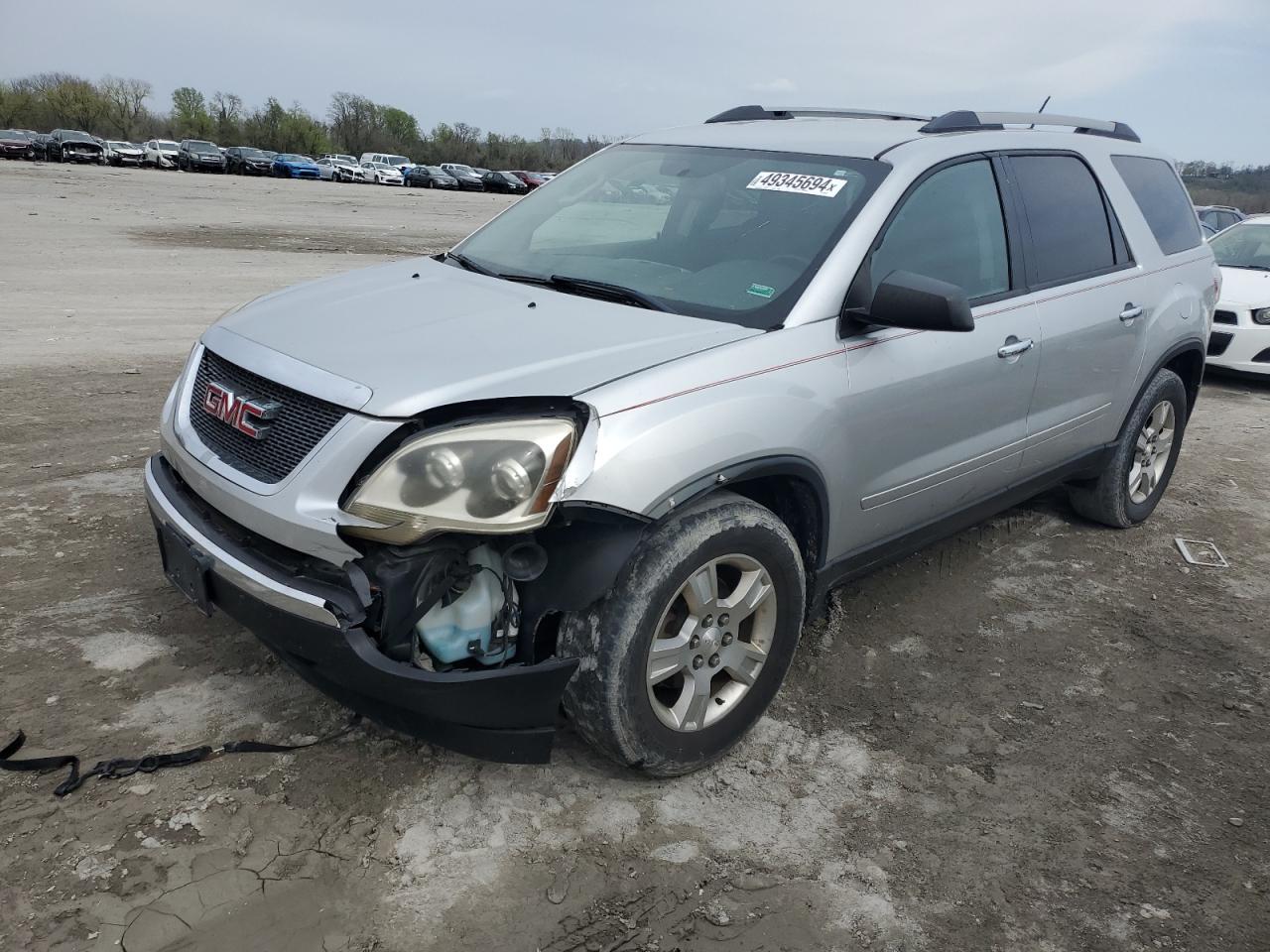 2012 GMC Acadia Sle vin: 1GKKRPED8CJ388133