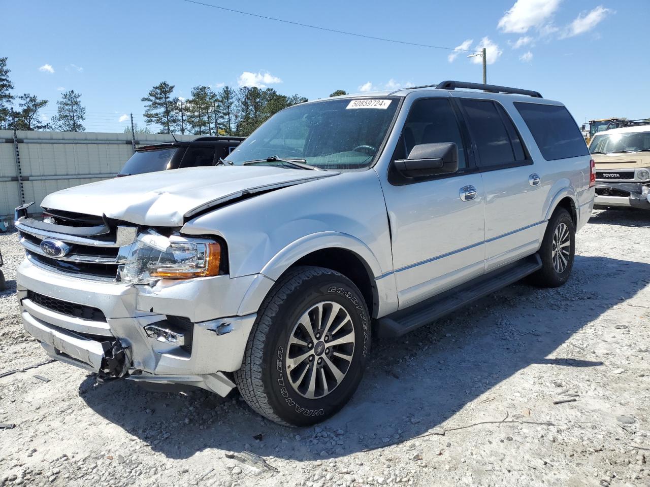 1FMJK1JT5HEA31686 2017 Ford Expedition El Xlt