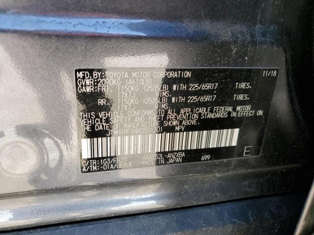 JTMH1RFV4KD501301 2019 TOYOTA RAV 4 - Image 13