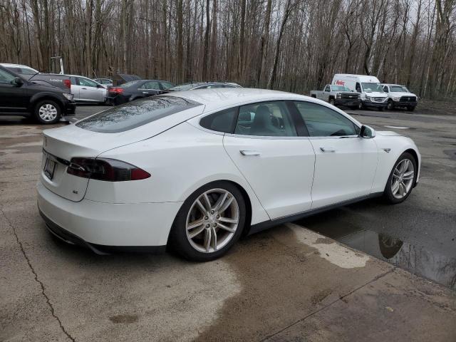 Хетчбеки TESLA MODEL S 2013 Білий