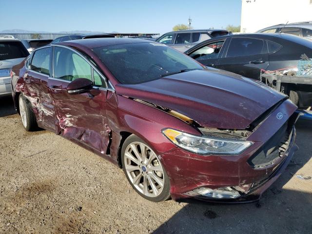 2017 Ford Fusion Titanium VIN: 3FA6P0K90HR207457 Lot: 50898354