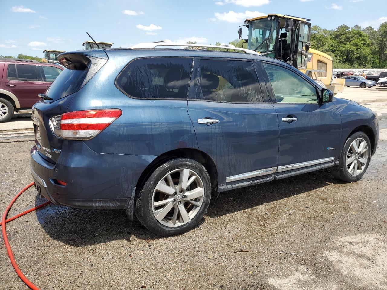 2014 Nissan Pathfinder Sv Hybrid vin: 5N1CR2MN3EC649460