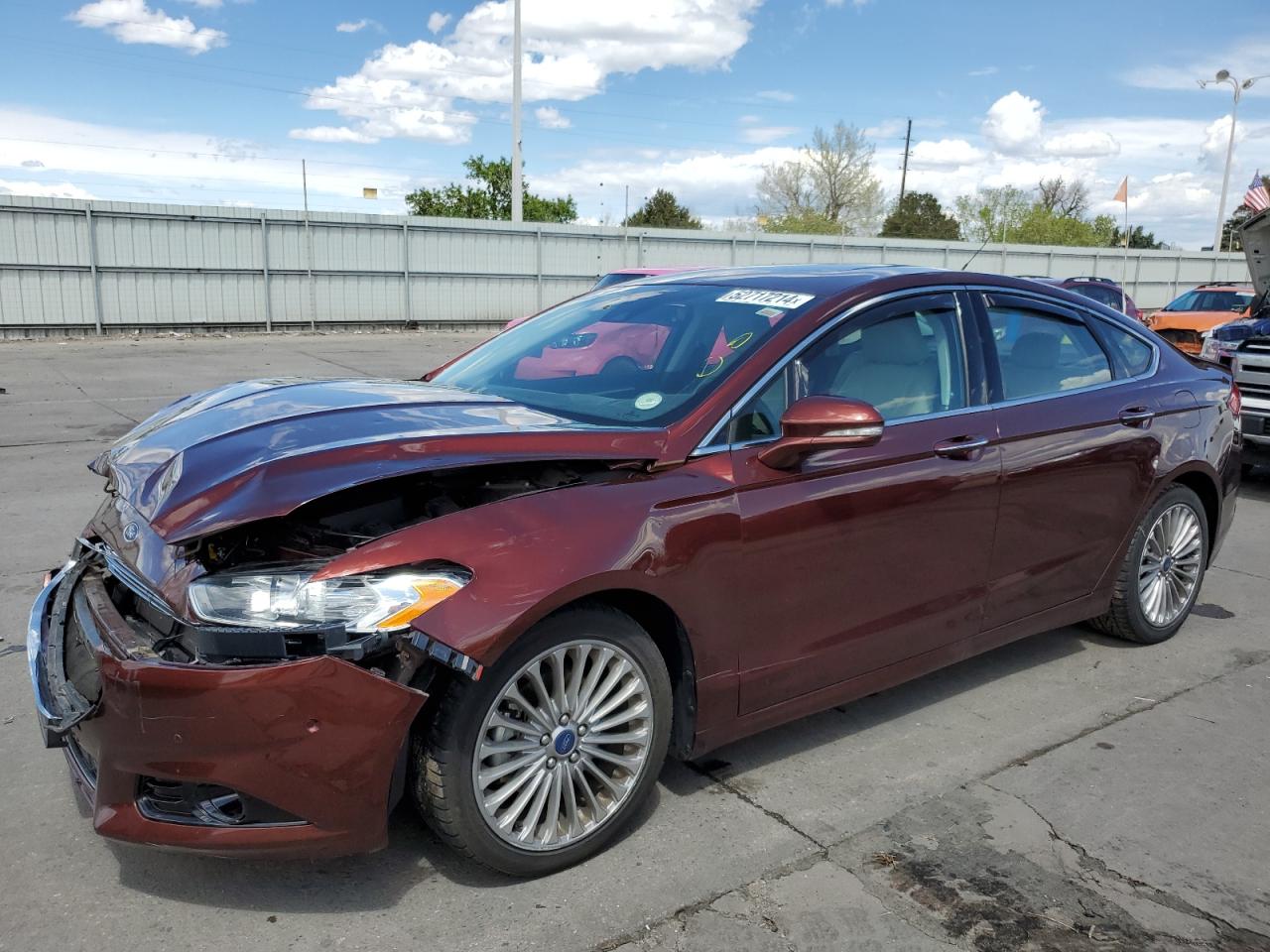 2015 Ford Fusion Titanium vin: 3FA6P0D96FR244829