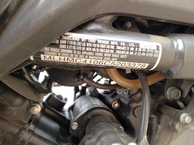 2012 HONDA CBR250 R MLHMC4106C5203378