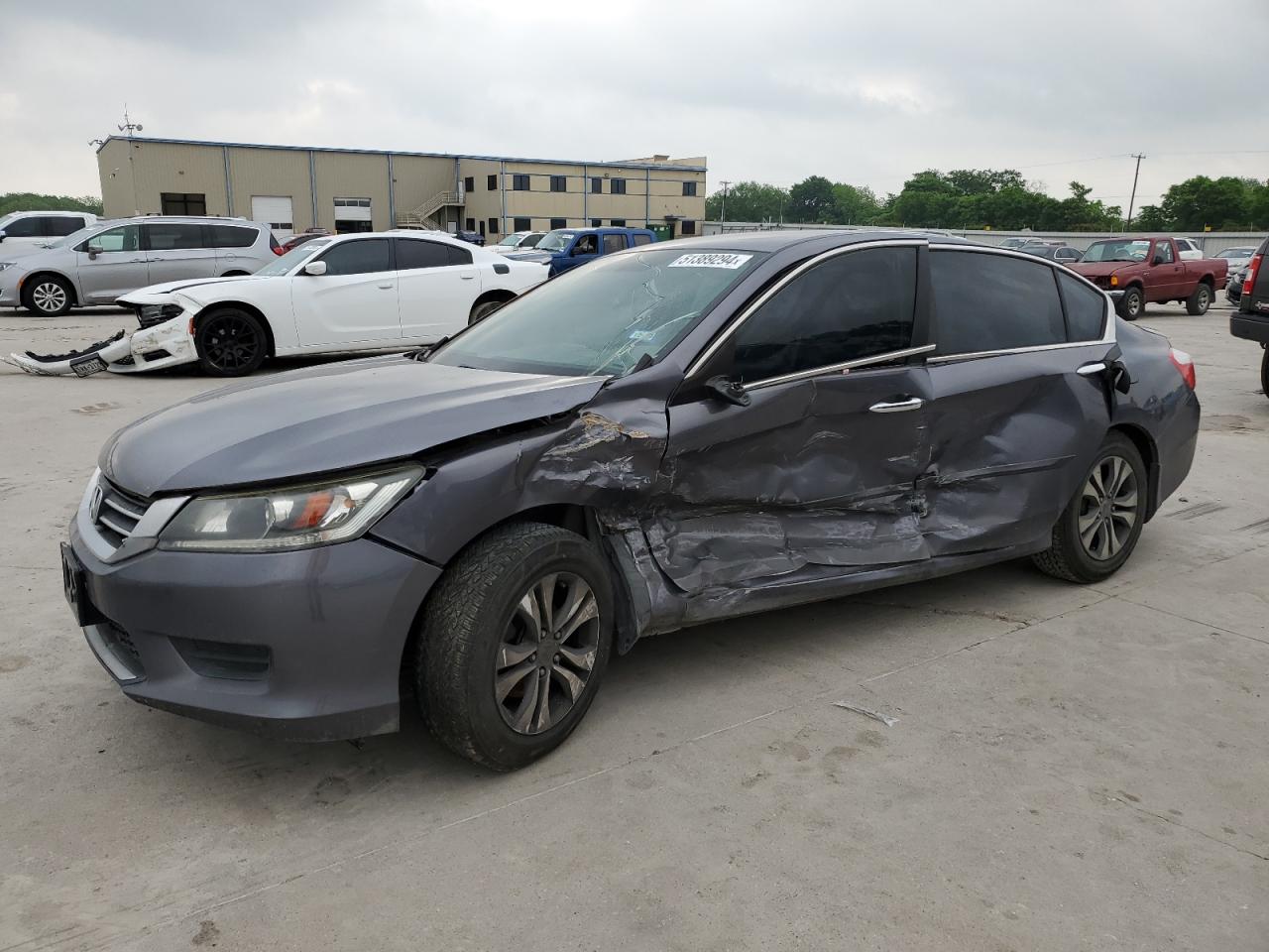 1HGCR2F38EA193369 2014 Honda Accord Lx