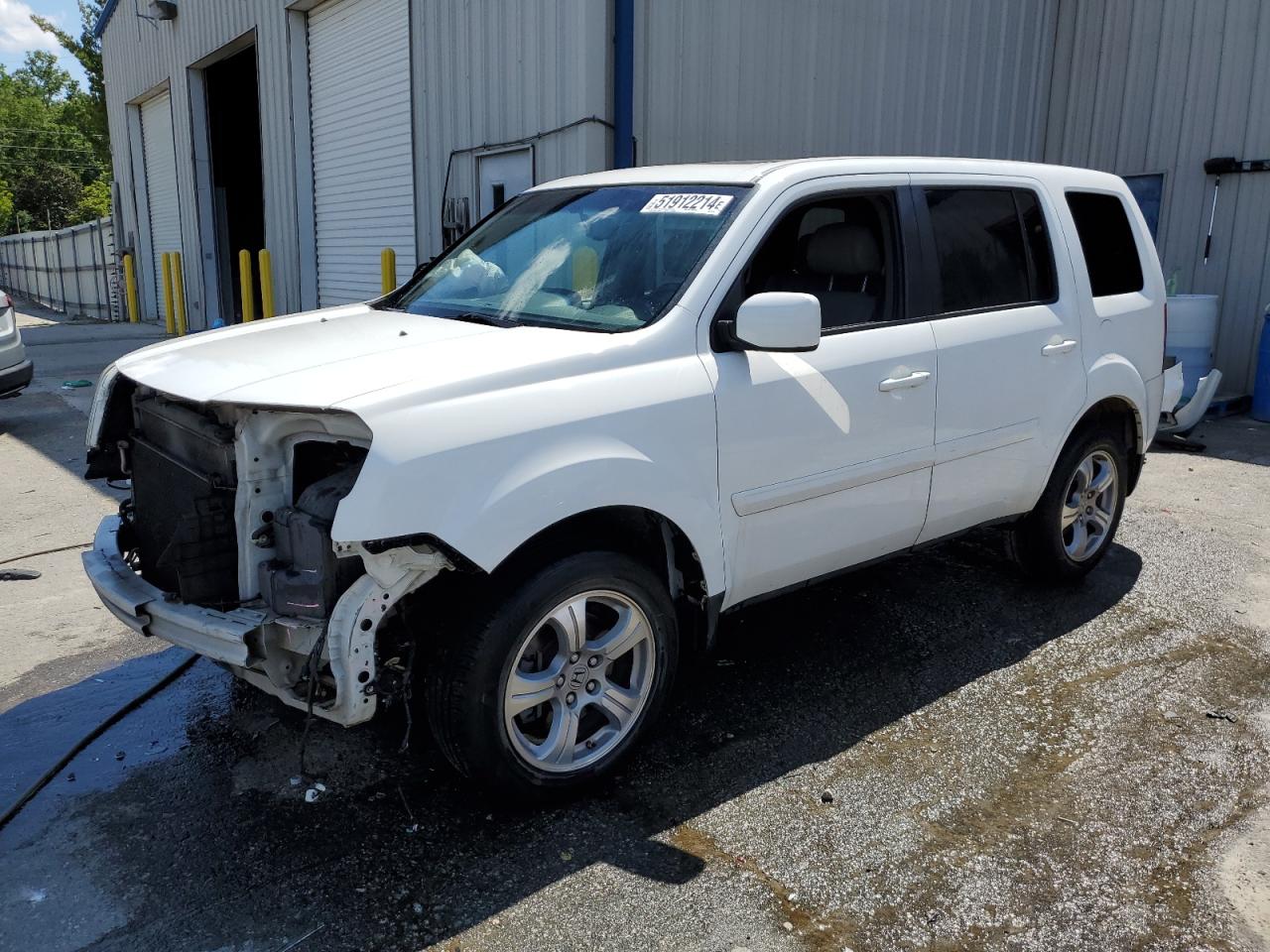 5FNYF3H52CB042601 2012 Honda Pilot Exl