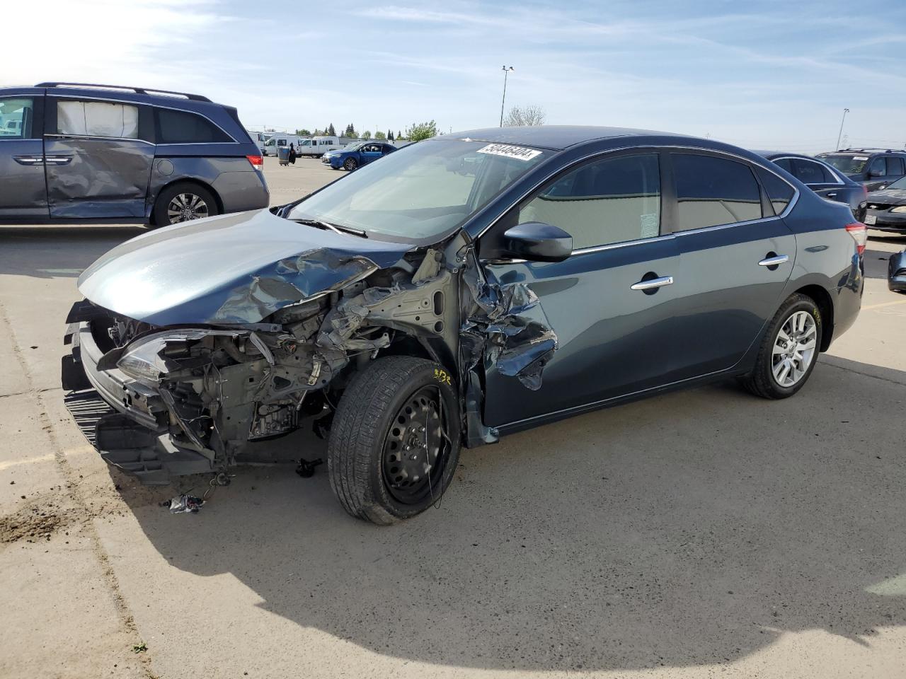 2014 Nissan Sentra S vin: 3N1AB7AP5EY287791