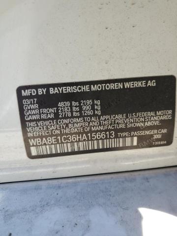 2017 BMW 330E - WBA8E1C36HA156613