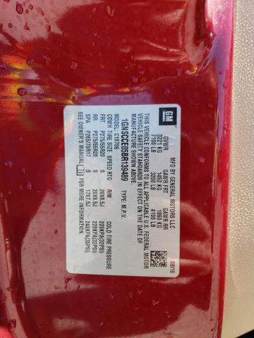 2011 Chevrolet Tahoe C1500 Ltz VIN: 1GNSCCE05BR139489 Lot: 49912874