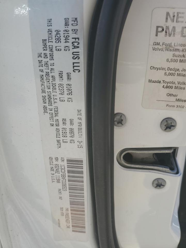 1C3CDFBBXFD336523 2015 Dodge Dart Sxt