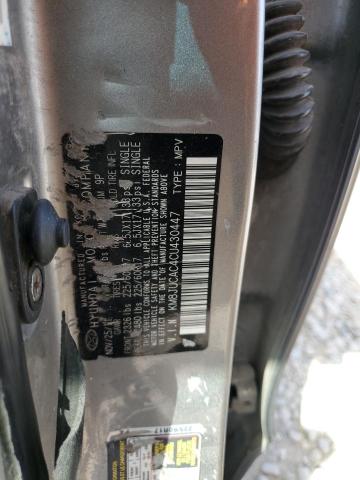 2012 Hyundai Tucson Gls VIN: KM8JUCAC4CU430447 Lot: 52243514