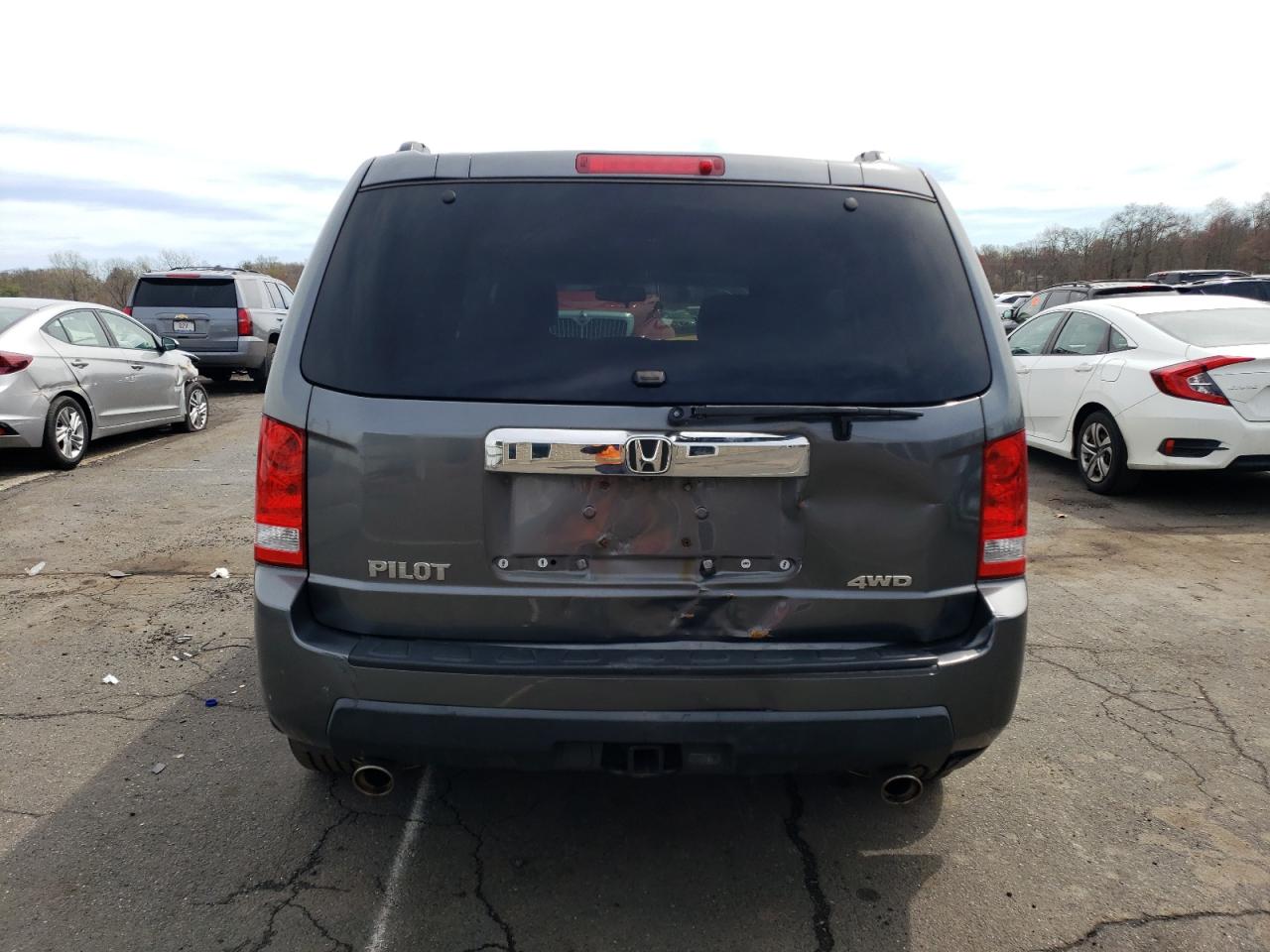 5FNYF4H74BB086119 2011 Honda Pilot Exln