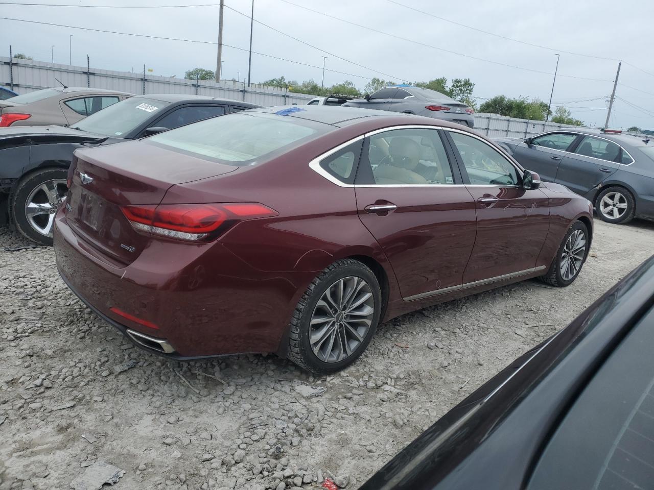 KMHGN4JE7FU045306 2015 Hyundai Genesis 3.8L