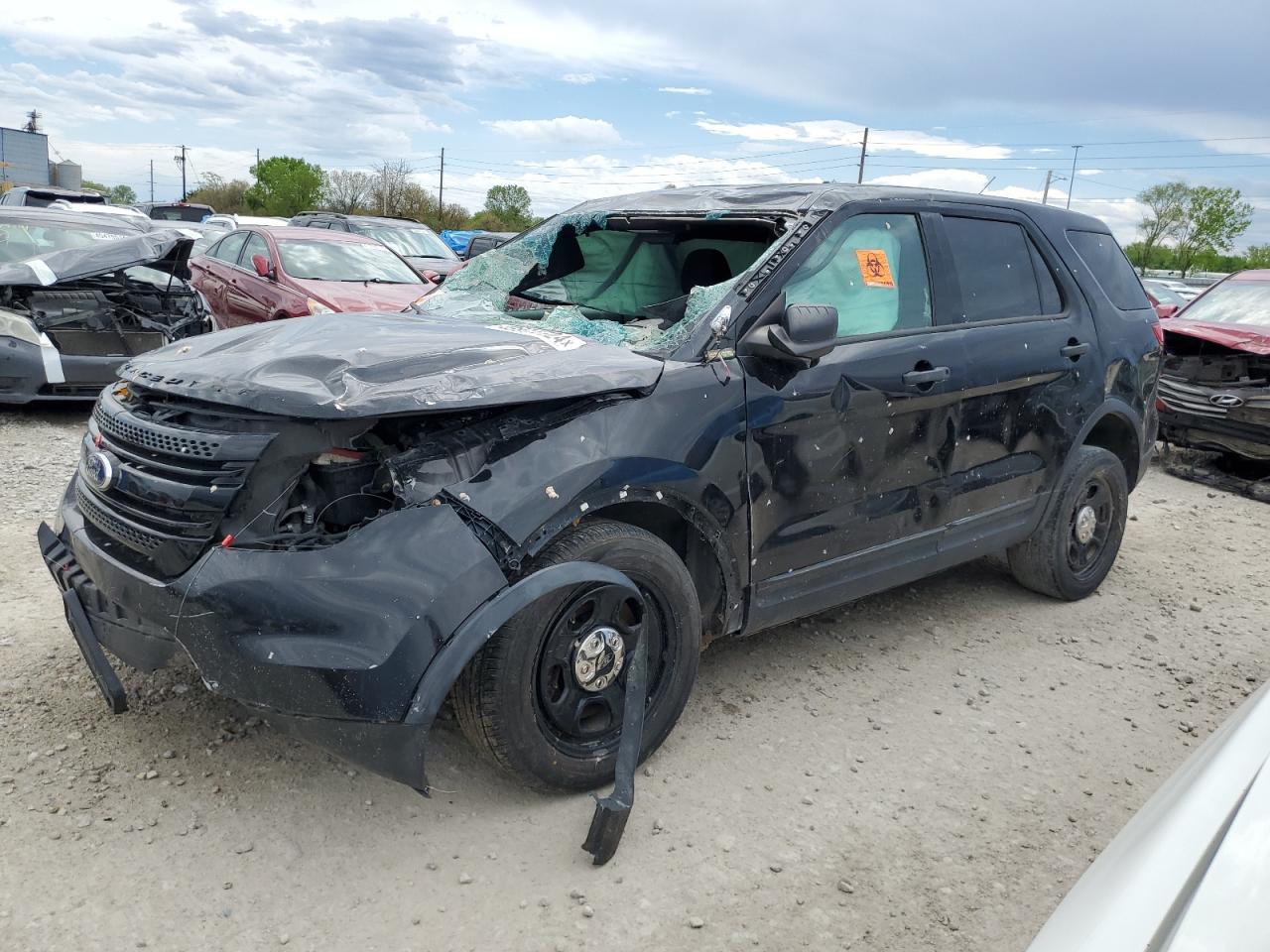 2013 Ford Explorer Police Interceptor vin: 1FM5K8AR3DGC01671