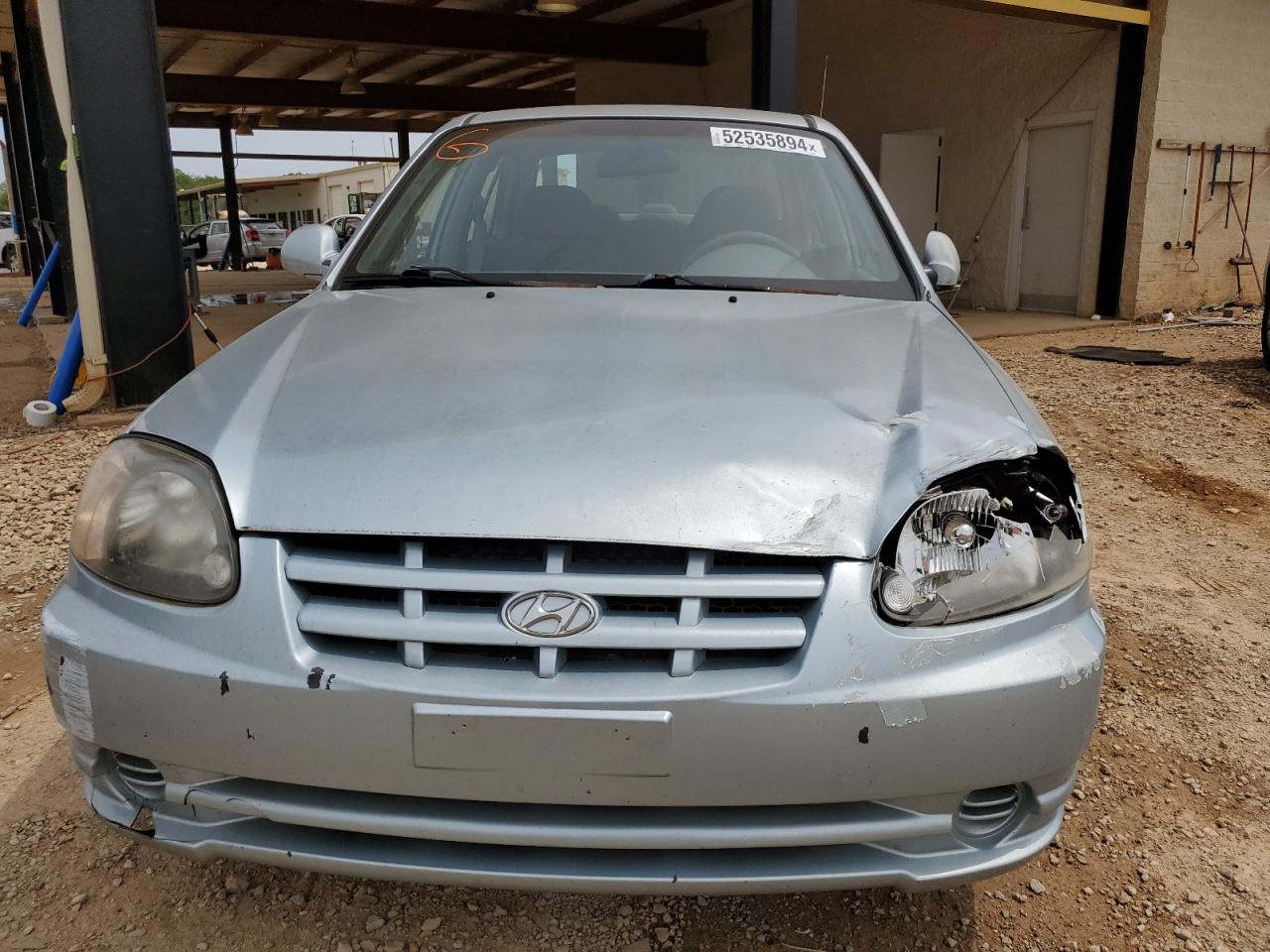 KMHCG45C55U654166 2005 Hyundai Accent Gl