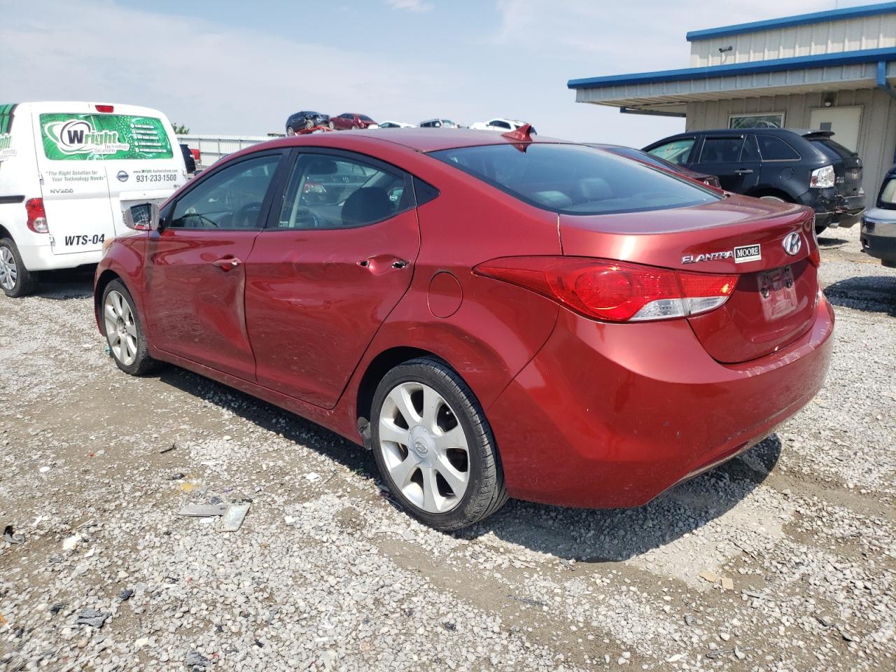 2012 Hyundai Elantra Gls vin: KMHDH4AE2CU311692