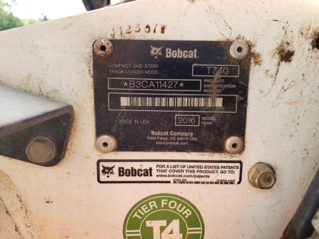 2016 BOBCAT T740 Photos | GA - AUGUSTA - Repairable Salvage Car Auction