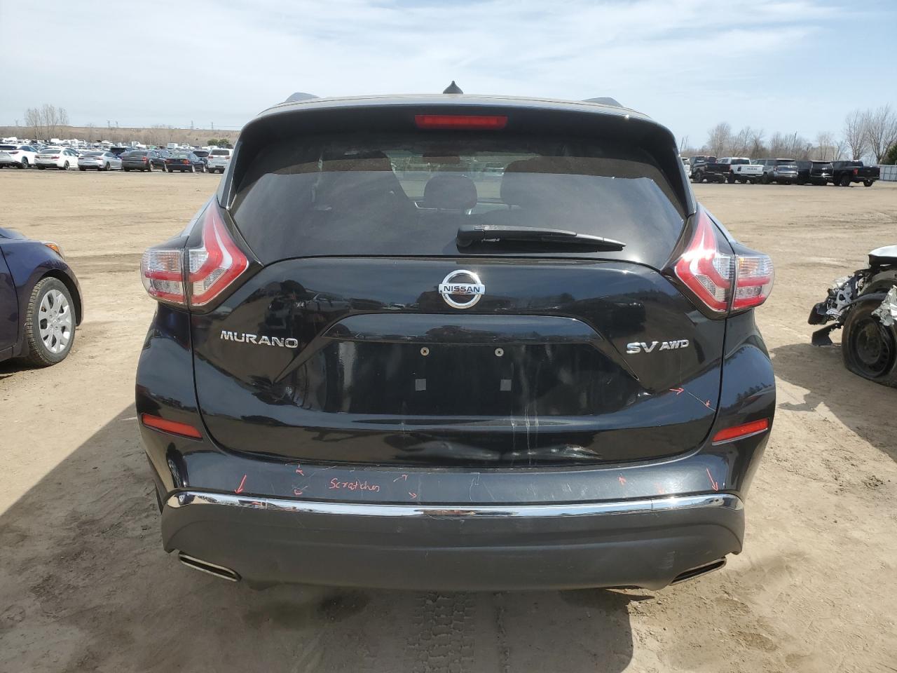 5N1AZ2MH6GN121887 2016 Nissan Murano S