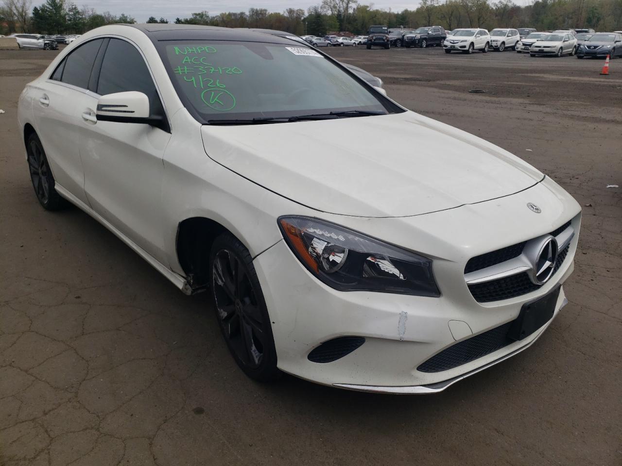 WDDSJ4EB0JN551126 2018 Mercedes-Benz Cla 250