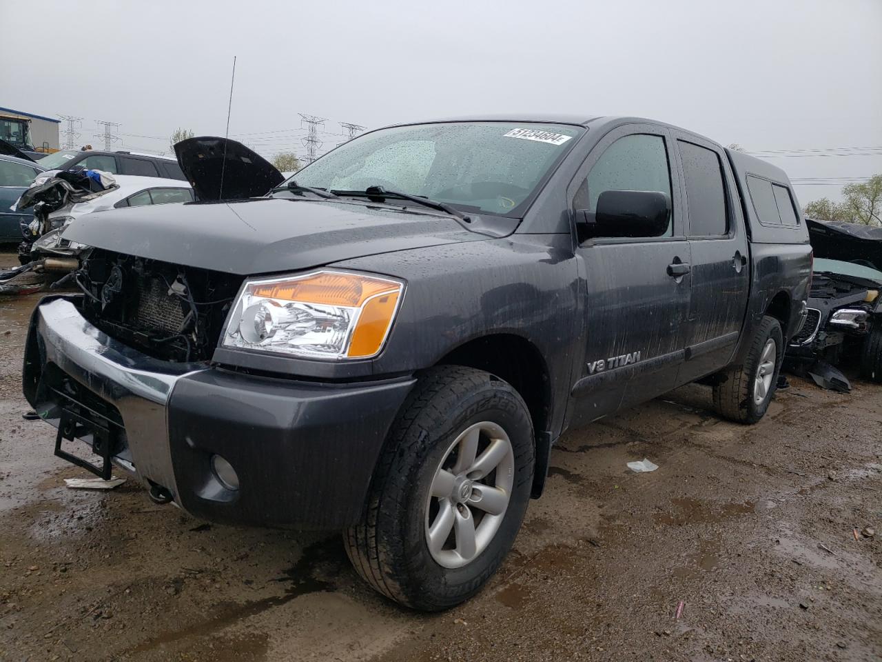 2012 Nissan Titan S vin: 1N6AA0ECXCN319351