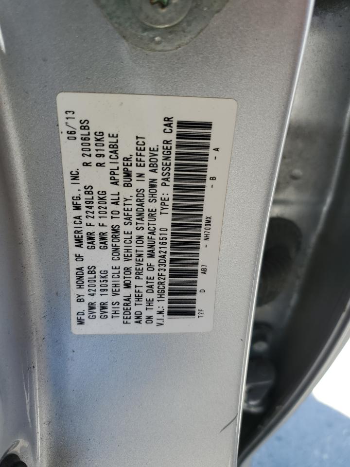 1HGCR2F33DA216510 2013 Honda Accord Lx