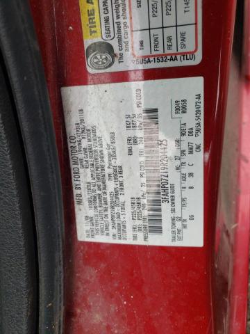 2009 Ford Fusion Se VIN: 3FAHP07Z19R204425 Lot: 49128284