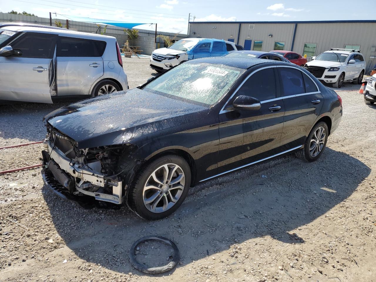 55SWF4KB9FU068336 2015 Mercedes-Benz C 300 4Matic