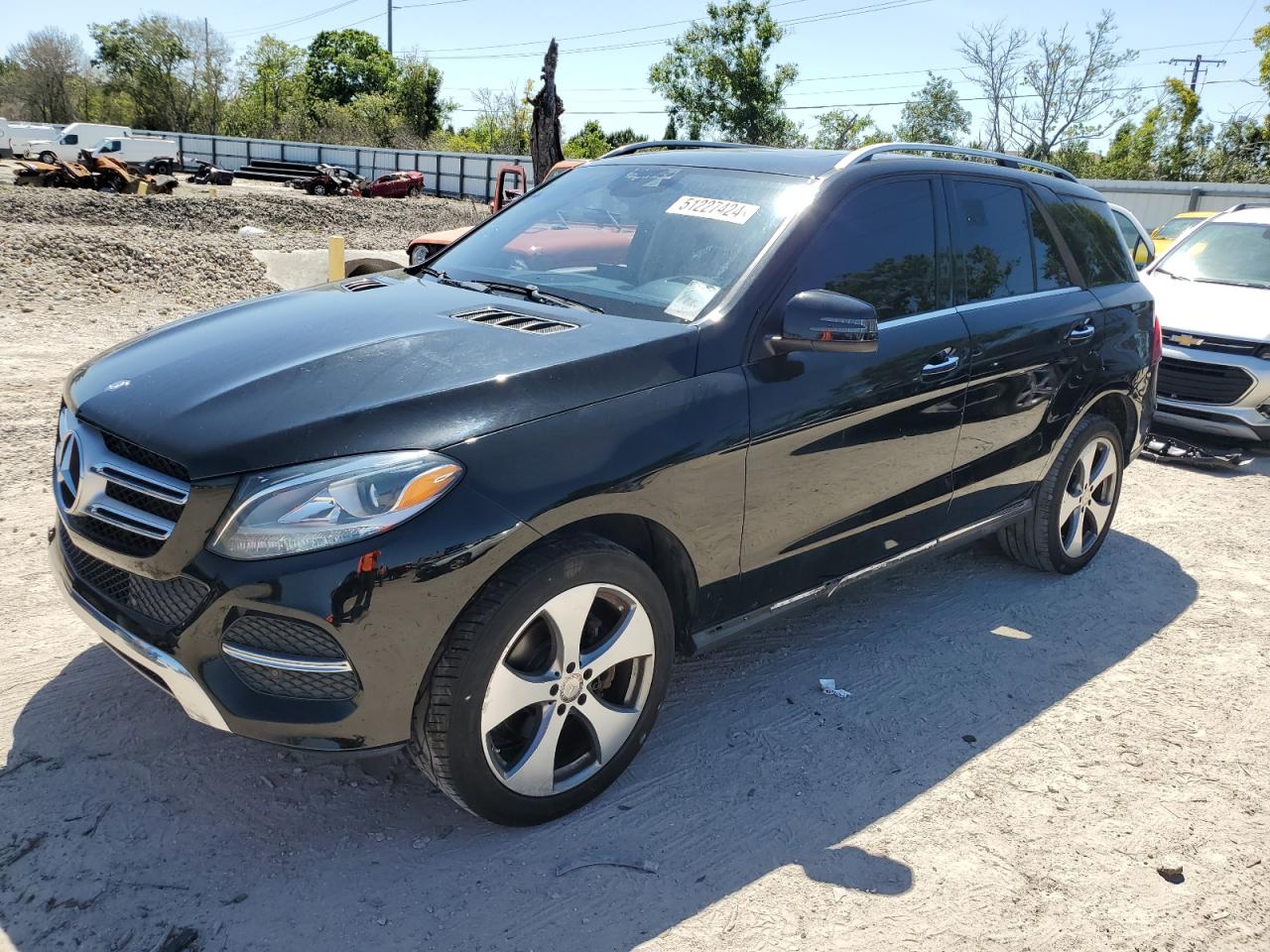 2016 Mercedes-Benz Gle 350 vin: 4JGDA5JB7GA661245