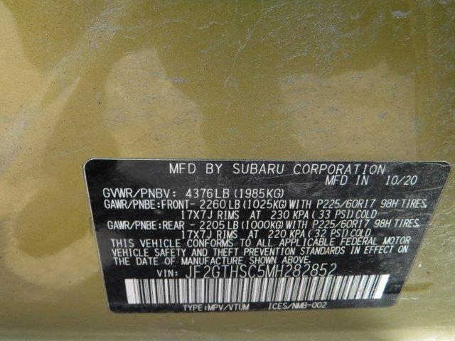 2021 SUBARU CROSSTREK - JF2GTHSC5MH282852