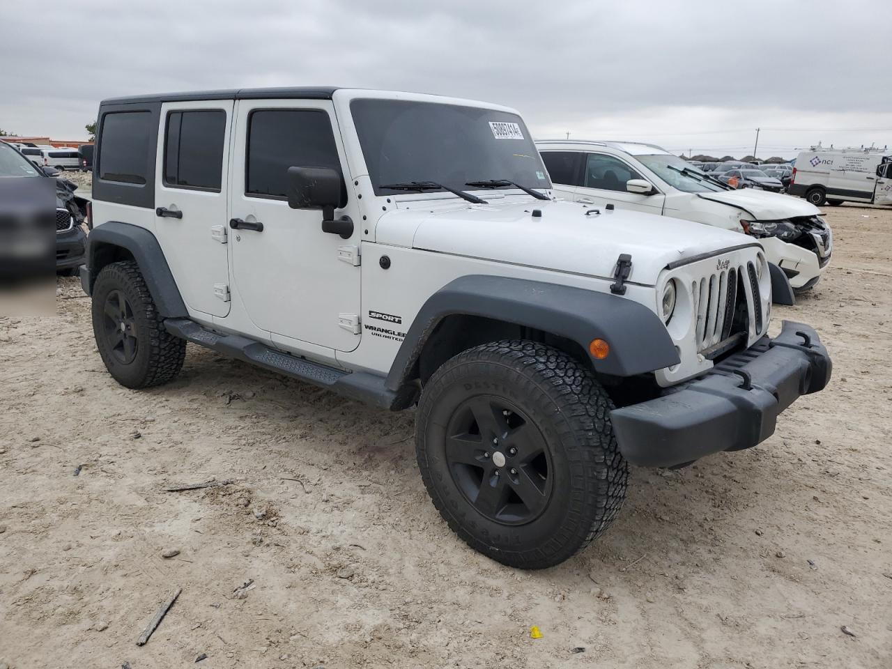 1C4BJWDG0GL308827 2016 Jeep Wrangler Unlimited Sport