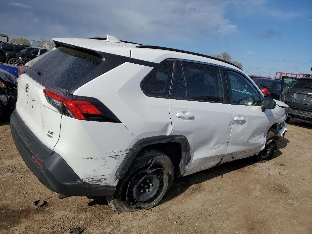 Lot #2503568966 2021 TOYOTA RAV4 LE