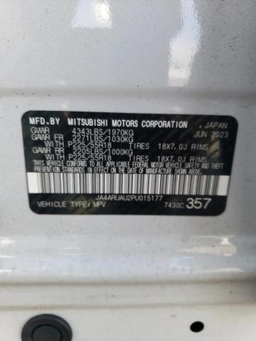 2023 MITSUBISHI OUTLANDER - JA4ARUAU2PU015177