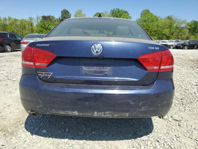 2014 Volkswagen Passat Se VIN: 1VWBN7A3XEC078266 Lot: 50538874