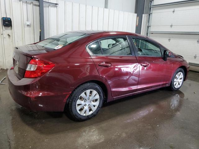 2012 Honda Civic Lx VIN: 19XFB2F59CE337202 Lot: 51181904