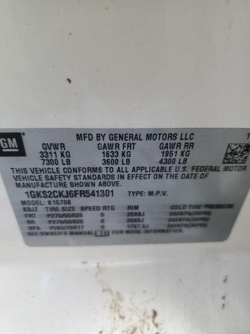 2015 GMC YUKON DENA - 1GKS2CKJ6FR541301
